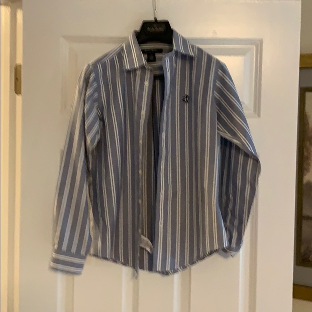 boys Brooks Brother button down dress shirt